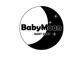BabyMoon Baby Shop logo design by axel182