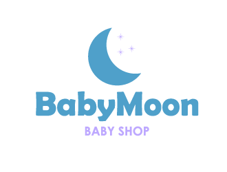 BabyMoon Baby Shop logo design by axel182