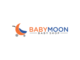 BabyMoon Baby Shop logo design by oke2angconcept