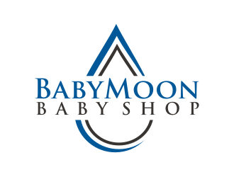 BabyMoon Baby Shop logo design by BintangDesign