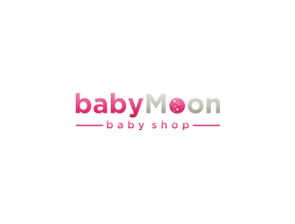 BabyMoon Baby Shop logo design by sodimejo