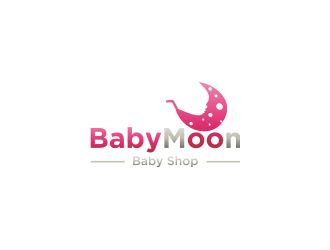 BabyMoon Baby Shop logo design by sodimejo