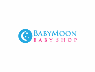 BabyMoon Baby Shop logo design by luckyprasetyo