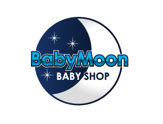 BabyMoon Baby Shop logo design by axel182