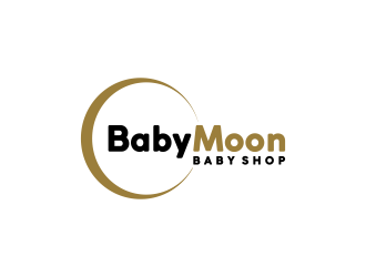 BabyMoon Baby Shop logo design by RIANW