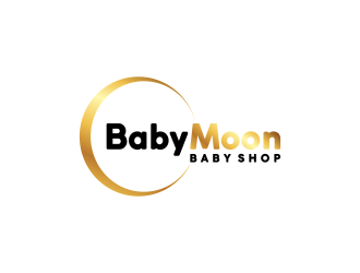 BabyMoon Baby Shop logo design by RIANW