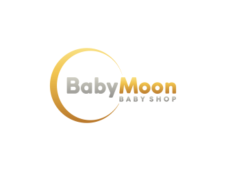 BabyMoon Baby Shop logo design by RIANW