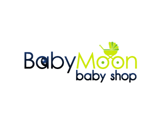 BabyMoon Baby Shop logo design by axel182