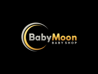BabyMoon Baby Shop logo design by RIANW
