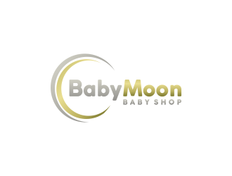 BabyMoon Baby Shop logo design by RIANW
