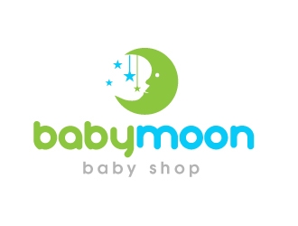 BabyMoon Baby Shop logo design by Suvendu