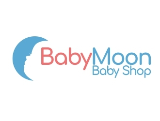 BabyMoon Baby Shop logo design by b3no