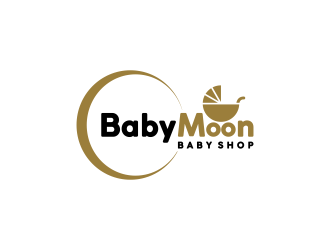 BabyMoon Baby Shop logo design by RIANW