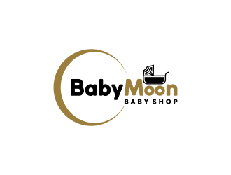 BabyMoon Baby Shop logo design by RIANW