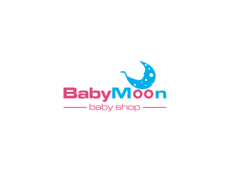BabyMoon Baby Shop logo design by sodimejo