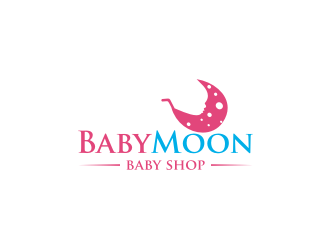 BabyMoon Baby Shop logo design by sodimejo