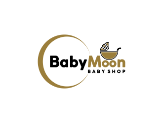 BabyMoon Baby Shop logo design by RIANW