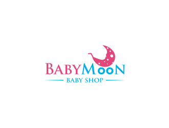 BabyMoon Baby Shop logo design by sodimejo