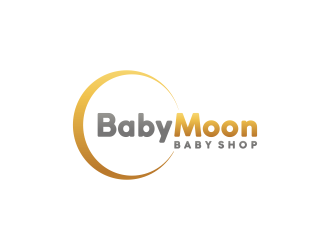 BabyMoon Baby Shop logo design by RIANW