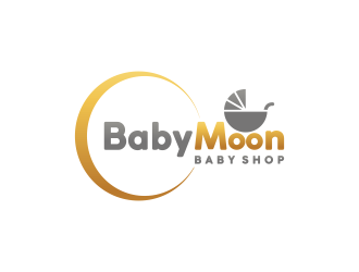 BabyMoon Baby Shop logo design by RIANW