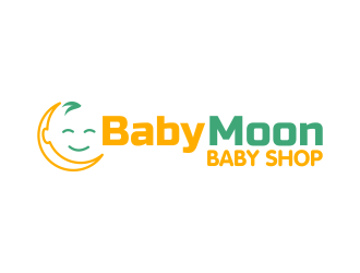 BabyMoon Baby Shop logo design by ingepro
