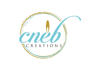 cneb creations logo design by uttam