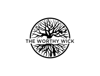 The Worthy Wick logo design by oke2angconcept