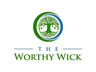 The Worthy Wick logo design by maserik