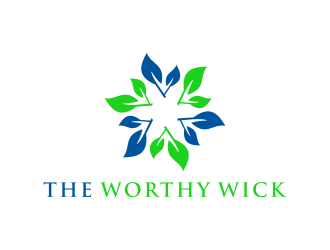 The Worthy Wick logo design by BlessedArt