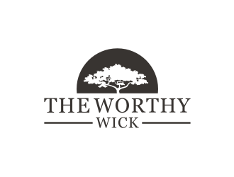 The Worthy Wick logo design by BintangDesign