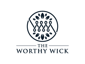 The Worthy Wick logo design by Andri