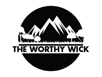The Worthy Wick logo design by Shailesh