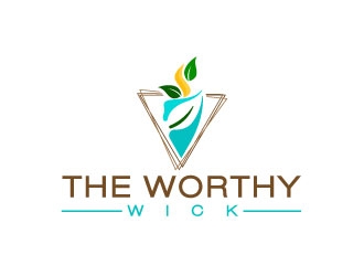 The Worthy Wick logo design by adwebicon