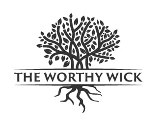 The Worthy Wick logo design by akilis13