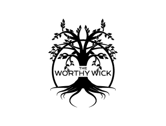 The Worthy Wick logo design by AamirKhan