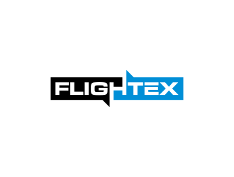 FLIGHTEX logo design by haidar