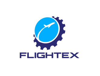 FLIGHTEX logo design by serprimero
