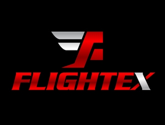 FLIGHTEX logo design by DreamLogoDesign