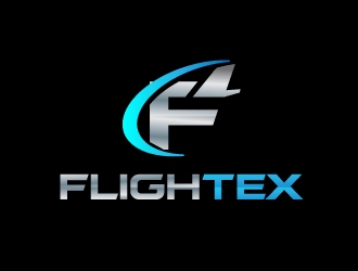 FLIGHTEX logo design by Suvendu