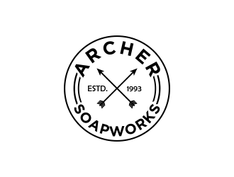 Archer Soapworks logo design by haidar