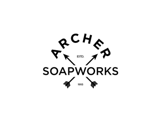 Archer Soapworks logo design by haidar