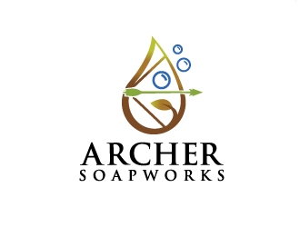 Archer Soapworks logo design by Foxcody