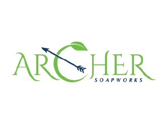 Archer Soapworks logo design by KreativeLogos