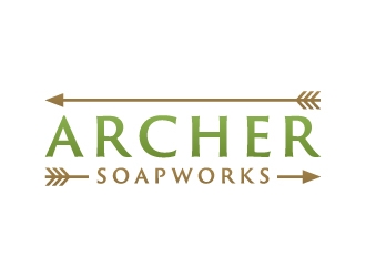 Archer Soapworks logo design by akilis13