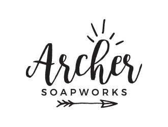 Archer Soapworks logo design by akilis13
