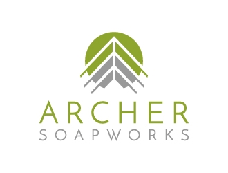 Archer Soapworks logo design by akilis13