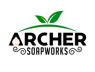 Archer Soapworks logo design by DreamLogoDesign