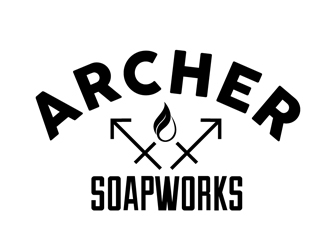 Archer Soapworks logo design by DreamLogoDesign