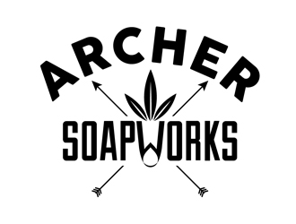 Archer Soapworks logo design by DreamLogoDesign