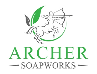 Archer Soapworks logo design by MAXR
